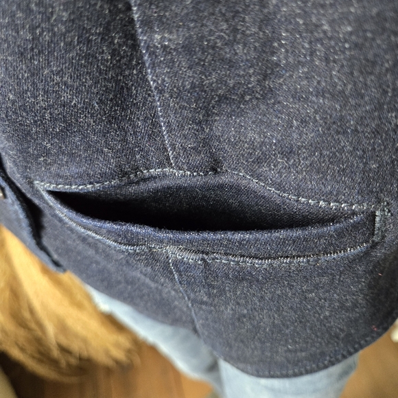 NWT Torrid Studio Denim Buttoned Tailored Stretchy Vest - Picture 8 of 15